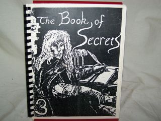 Beauty And The Beast Fanzine - The Book Of Secrets 3 - 1989