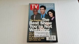 Tv Guide January 17 23 1998 Seinfeld The Practice Steve Harris Lara Flynn Boyle