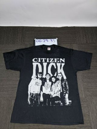 Vintage Citizen Dick Singles Movie Pearl Jam Band Music T - Shirt Made In Usa 1992