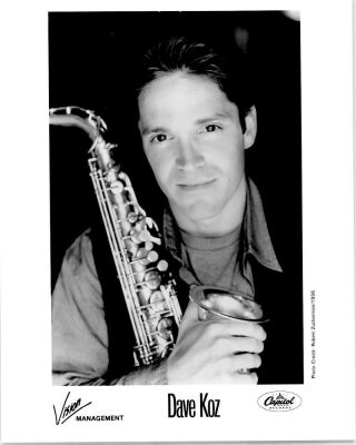 Dave Koz - 8x10 Headshot Photo - Saxophone Musician