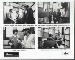 The Beach Boys The Pet Sounds Sessions Press Kit 2 Photos 1996