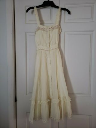 Vintage 70s Gunne Sax Dress Size 5