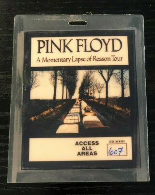 Pink Floyd All Access Backstage Pass - Momentary Lapse Of Reason Tour
