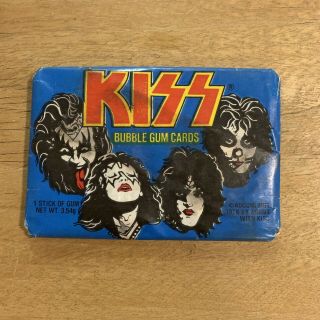 Kiss 1978 Donruss Bubble Gum Cards Aucoin