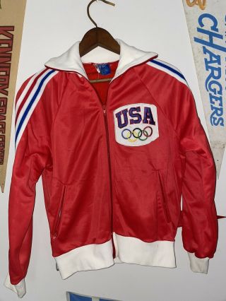 Adidas Keyrolan Usa Olympic Deadstock Jacket Vintage Basketball Rare