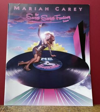 Mariah Carey Sweet Sweet Fantasy 2018 Tour Program Programme Book Vgc