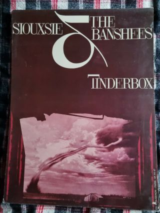 Vintage Siouxsie And The Banshees Tinderbox Cardboard Advertising Poster.  Punk