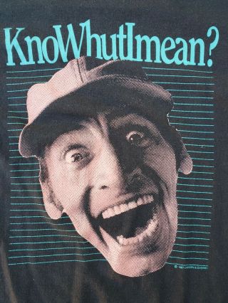Vintage Ernest P Worrell Shirt 1980s Knowhutimean Scared Stupid Jim Varney