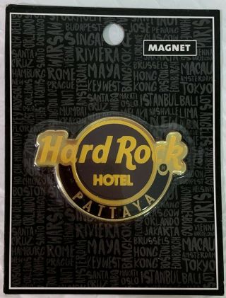 Hard Rock Hotel Pattaya Classic Logo Magnet