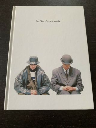 Pet Shop Boys,  Annually.  1988 Hardback Book - Not Price - Clipped