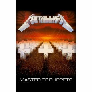 Metallica Master Of Puppets Textile Poster Official Premium Fabric Flag