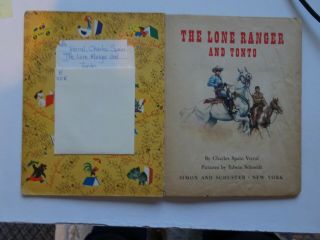 The Lone Ranger and Tonto A Little Golden Book 297,  Copyright 1957 3