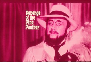 Tv 35mm Film Transparency Revenge Of The Pink Panther