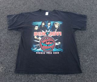 Men’s Retro 2003 Bon Jovi Bounce Tour T - Shirt Size Xl