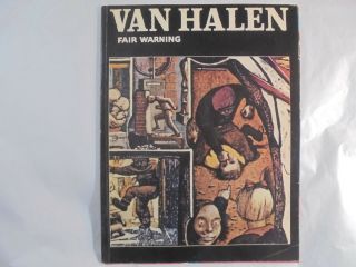 Vintage Music Song Book - Van Halen