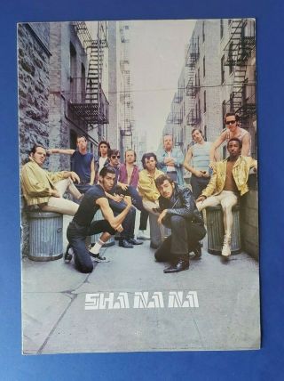 Sha Na Na (1972/73) Uk Tour Programme & Set Lists.