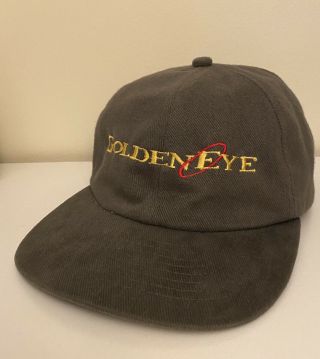 Goldeneye 007 Nintendo 64 N64 Promo Baseball Cap Hat Rare