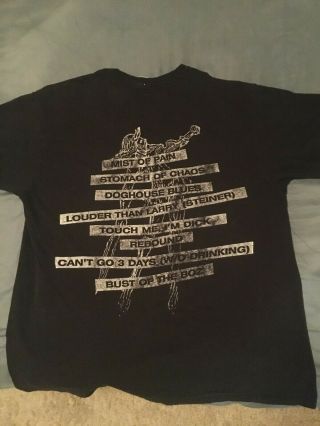 1992 CITIZEN DICK XL SHIRT FROM THE MOVIE SINGLES 2