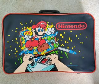 Nintendo 1988 Vintage Suitcase Mario Bros Rad Collectors Nes