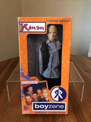 1995 Ronan Keating Boyzone Doll/ Figurine With Poster Boxed