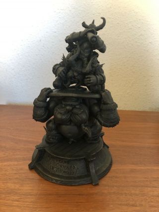 The Lost Vikings Statue Blizzard Employee Exclusive Holiday Gift 2015