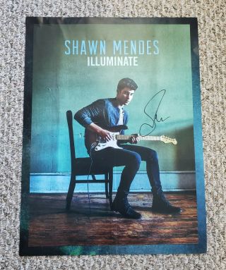 Autographed Illuminate Shawn Mendes Poster