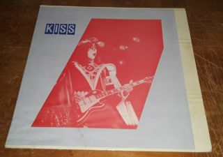 Rare Kiss Live Lp King Biscuit Flower Hour 1980s Release