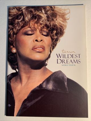 Tina Turner Wildest Dreams World 96 Tour Concert Book Program