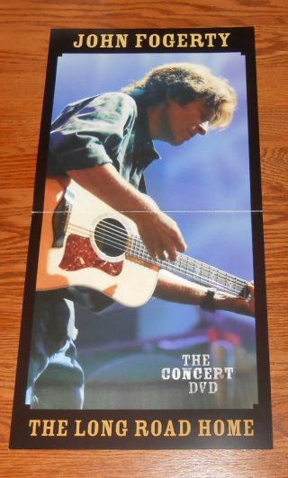John Fogerty The Long Road Home Poster 2 - Sided Flat Squares Promo 12x24