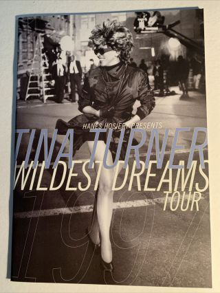 Tina Turner Wildest Dreams World 1997 Tour Concert Book Program