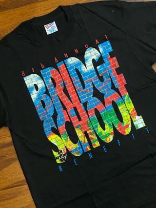 Bridge School Benefit 1994 Vintage T - Shirt Tom Petty Pearl Jam Mazzy Star