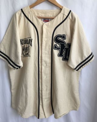 Saturday Night Live Vintage Roots Canada Baseball Jersey Shirt Size Xl