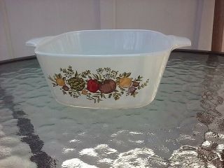 Vtg Corning Ware Spice Of Life 2 3/4 Cup Casserole Dish Bakeware P - 43 - B 1970s