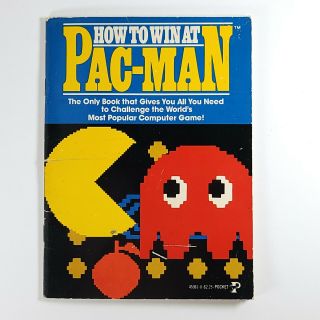 How To Win At Pac - Man 1982 Consumer Guide Book Vintage Computer Video Game