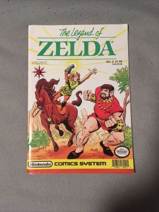 Vintage The Legend Of Zelda Nintendo Comics System