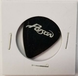 Poison / Bret Michaels - Vintage Old 1988 Concert Tour Guitar Pick
