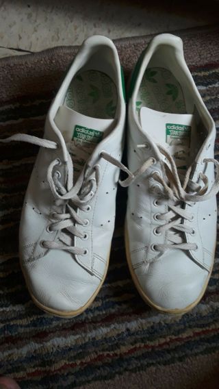 Preownd Vtg Adidas Stan Smith.  Made In Usa.  Size 11.  Guc