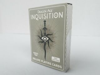 Dragon Age Inquisition Deluxe Playing Cards Deck Series Ii Pax Edition