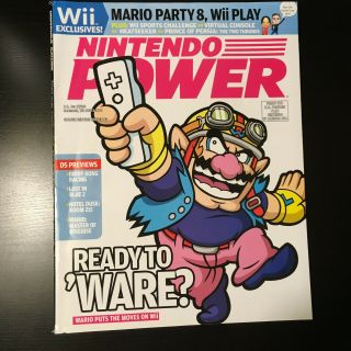 Nintendo Power January 2007/volume 211 - - Warioware Inc.