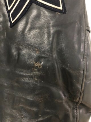 Vintage Chicago Police Leather Jacket 3