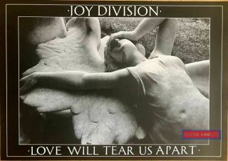 Joy Division – Love Will Tear Us Apart Uk Import Poster 23.  5 X 33