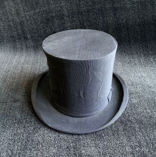 Antique Silk Top Hat Collapsible The Finchley