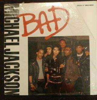 Vintage 1987 Michael Jackson Bad Album Ships