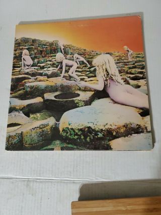 Led Zepplin Houses Of The Holy Vinyl Album 1973
