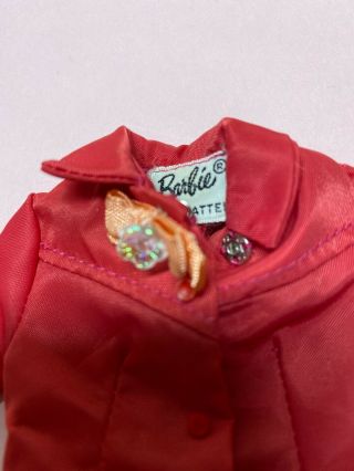 Vintage Barbie Clothes Japanese Exclusive 2639 Cranberry suit Outfit 3