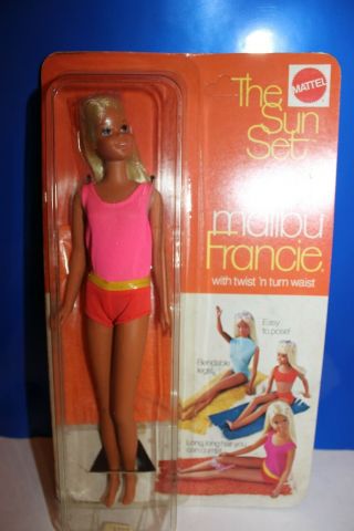 Vintage Barbie Skipper Sun Set Malibu Francie 6