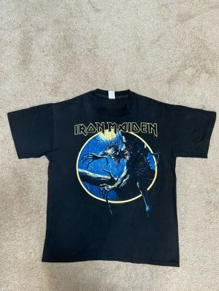 Vintage 1992 Iron Maiden T Shirt Fear Of The Dark Tour Rarely Worn 1