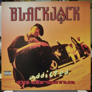 Blackjack - Addicted To Drama 12 " X12 " Cardboard Poster Promo 1996