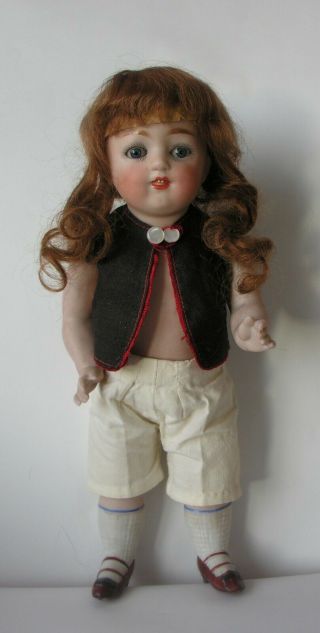 Relisted,  Antique Kestner 9.  6 " All Bisque Doll,  Marked 150 11 Adorable,  Rare