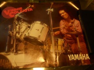 Vinnie Colaiuta Yamaha Drum Poster - Vinny